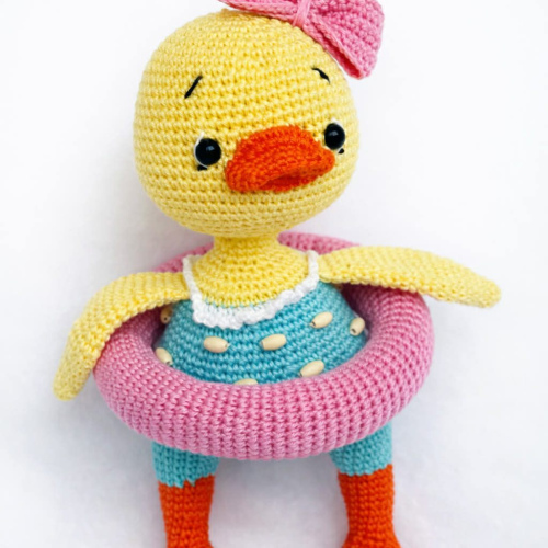 Nertas žaisliukas"Antytė"