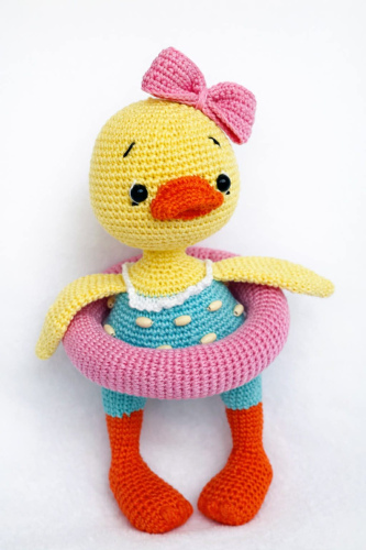 Nertas žaisliukas"Antytė"