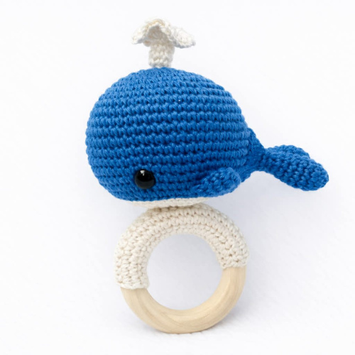 Nertas barškutis "Banginukas"