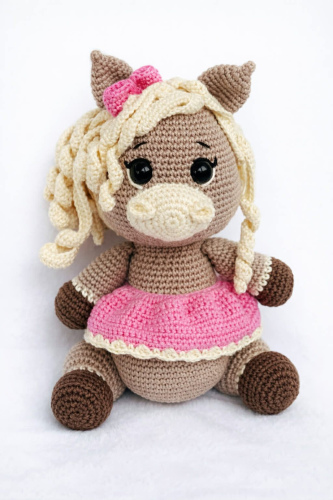 Nertas žaisliukas"Kumelaitė"