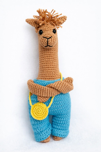 Nertas žaisliukas"Lama"